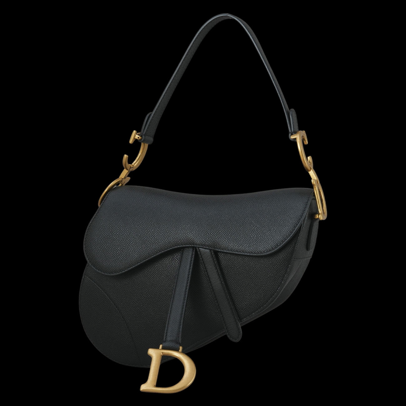 CHRISTIAN DIOR(USED)크리스찬디올 새들백 미듐
